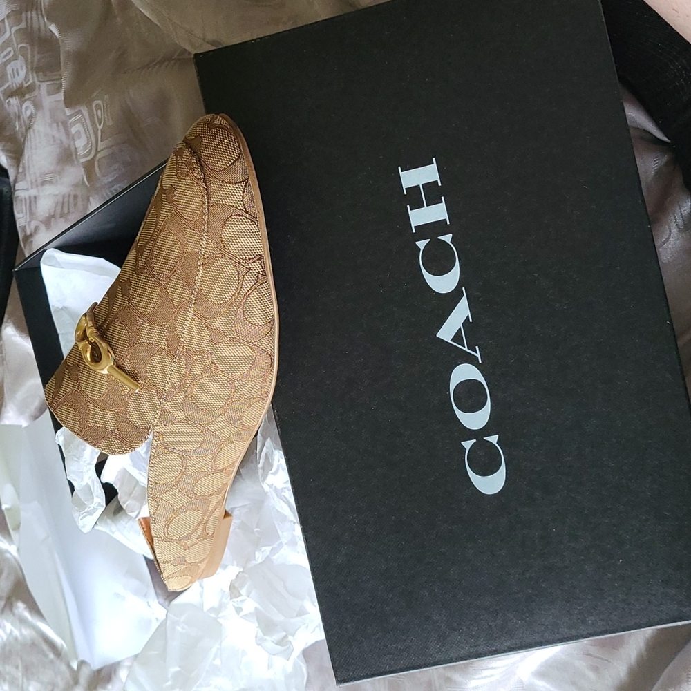 Coach Sienna signature slide